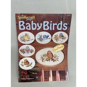Needlecraft Shop Baby Birds Cross Stitch Pattern Book Su Hoopingarner 916101